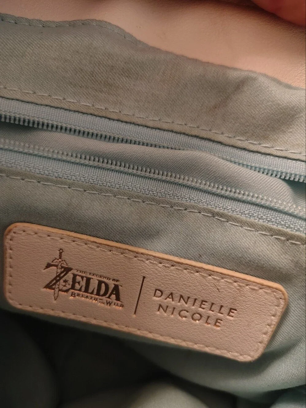 Danielle Nicole Zelda Breath of the Wild Silent Princess MiniBackpack White/Blue